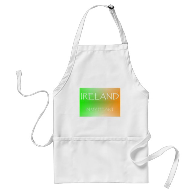 IRLAND IN MEINER HERZ-Schürze Schürze (Vorne)
