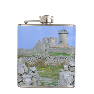 Irland, Inishmore, Aran Insel, Dun Aengus Fort Flachmann