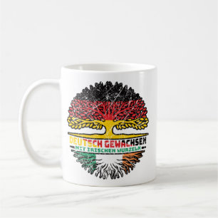 Irland Irisch Deutsch Deutschland Baum Wurzel Kaffeetasse