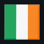 Irland (irische Flagge) Magnet<br><div class="desc">Anpassbare World Flag Produkte - Bitte fühlen Sie sich frei,  Ihren eigenen Text hinzuzufügen.</div>