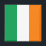 Irland (irische Flagge) Magnet<br><div class="desc">Anpassbare World Flag Produkte - Bitte fühlen Sie sich frei,  Ihren eigenen Text hinzuzufügen.</div>