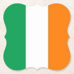 Irland (irische Flagge) Untersetzer<br><div class="desc">Anpassbare World Flag Produkte - Bitte fühlen Sie sich frei,  Ihren eigenen Text hinzuzufügen.</div>