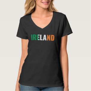 Irland Irischer Stolz Zuhause Irische Flagge T-Shirt