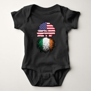Irland Irish American USA United Staaten America Baby Strampler