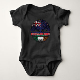 Irland Irish New Zealander New Zealand Treots Baby Strampler