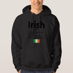 Irland Irishman Irish Map Irish Flag St Patricks Hoodie