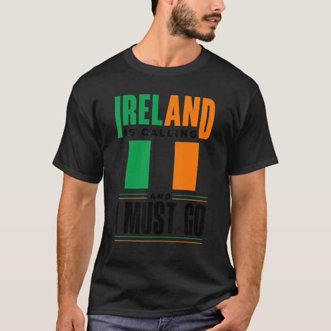 Irland Irland Flag Irland fordert und T-Shirt (Vorderseite)