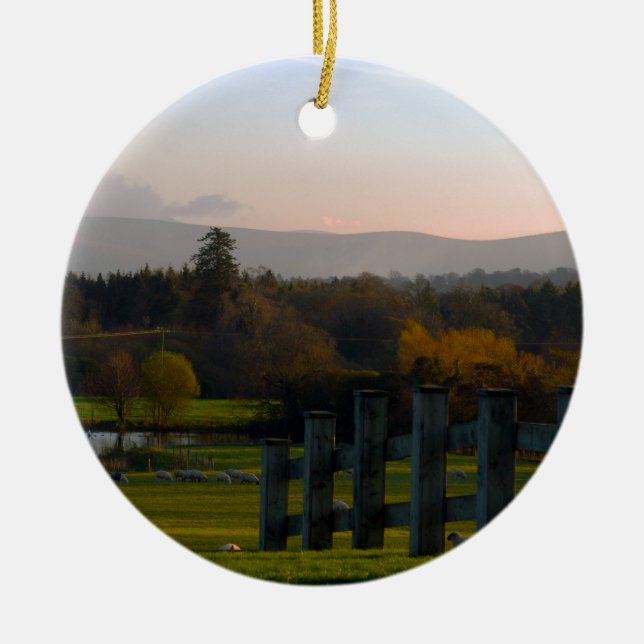 Irland ist schön keramik ornament (Vorne)