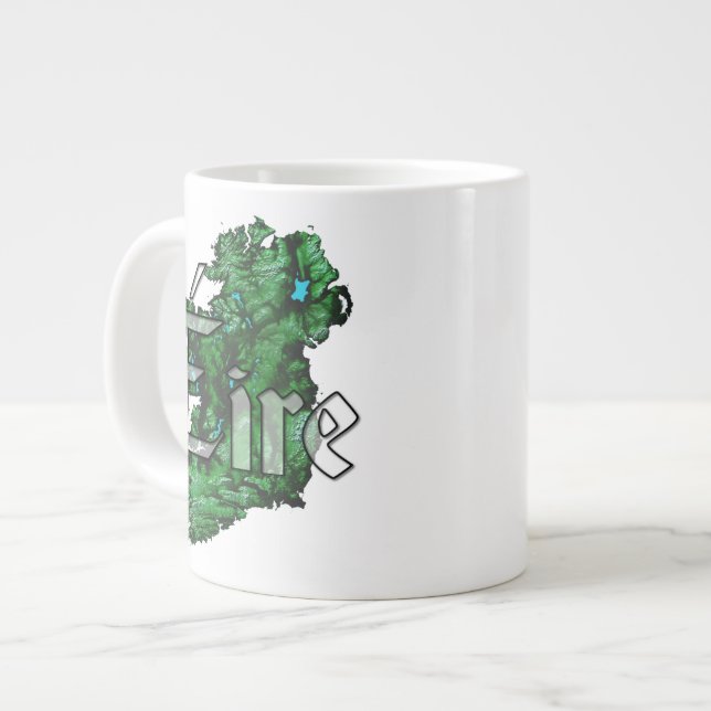 Irland Jumbo-Tasse (Vorderseite Links)