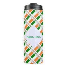 Irland Kachelfahne Personalisiert