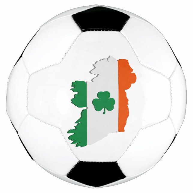 Irland-Karte Fußball (Vorderseite)