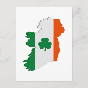 Irland-Karte Postkarte