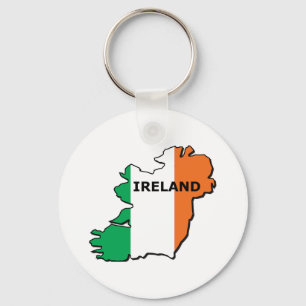 Irland Karte Schlüsselanhänger