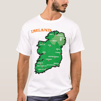 Irland-Karte T-Shirt