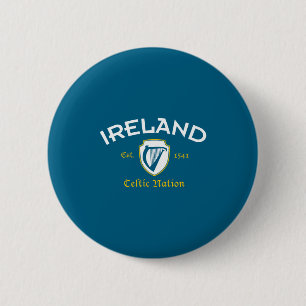 Irland keltische Nation gegründet 1541 Button
