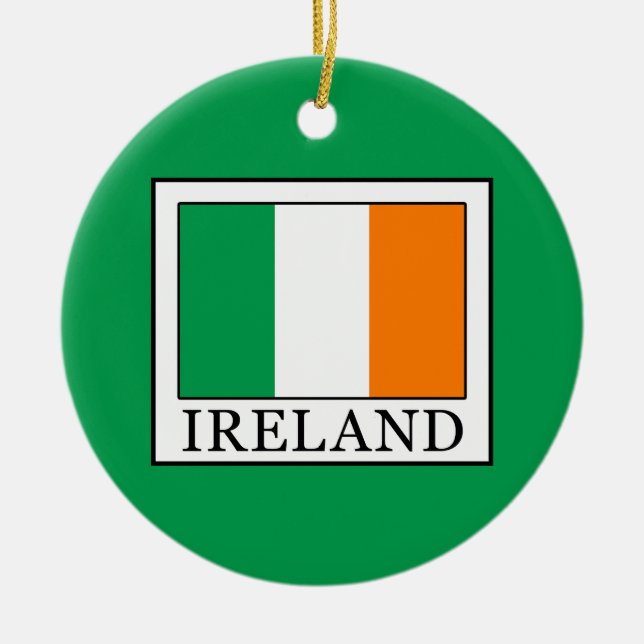 Irland Keramikornament (Vorne)