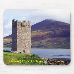 Irland: Kildawnet Schloss Mousepad