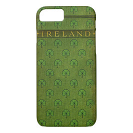 Irland Kleeblatt Altes Buchcover iPhone 8/7 Hülle