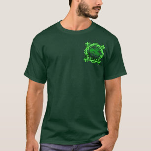 Irland Kleeblatt Briefmarke von Kenneth Yoncich T-Shirt