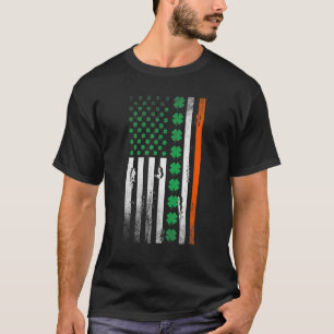 Irland Kleeblatt Flag St. Patricks Day Irish Ame T-Shirt