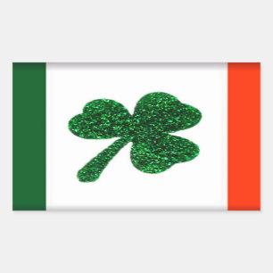 Irland Kleeblatt Flag Sticker