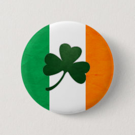Irland-Kleeblatt-Knopf Button