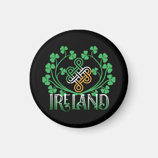 IRLAND-KLEEBLATT MAGNET