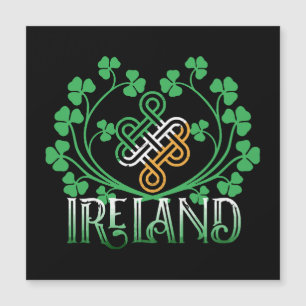 IRLAND-KLEEBLATT MAGNETKARTE