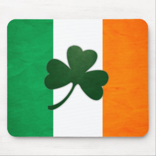 Irland-Kleeblatt Mousepad