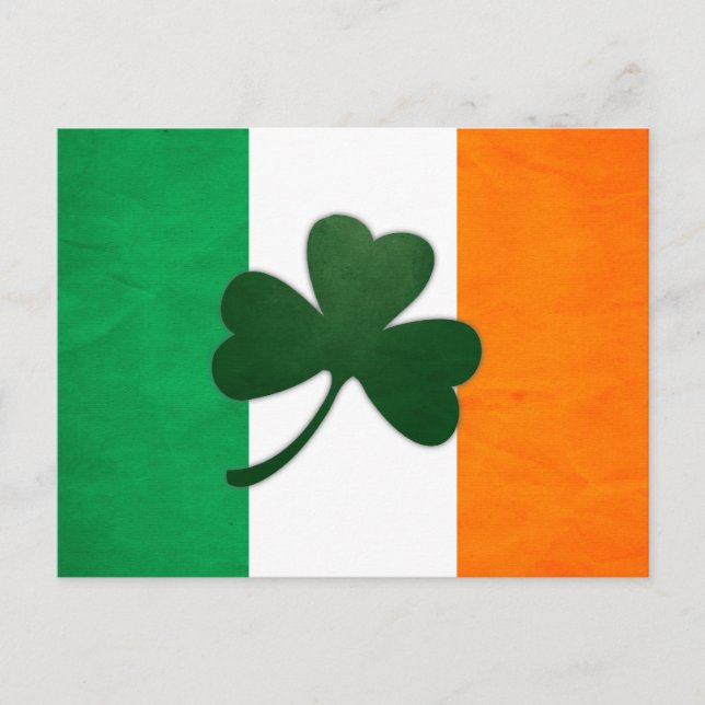 Irland Kleeblatt Postcard Postkarte (Vorderseite)