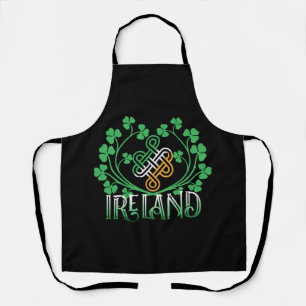 IRLAND-KLEEBLATT SCHÜRZE