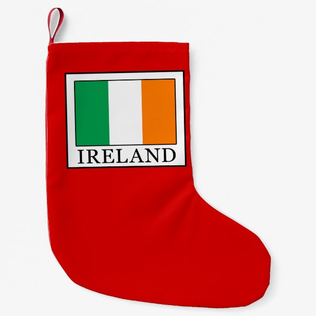 Irland Kleiner Weihnachtsstrumpf (Vorderseite)