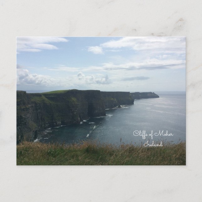 Irland Klippen von Moher Postkarte (Vorderseite)