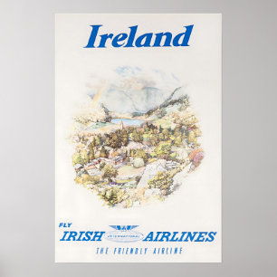Irland Kunst Reiseplakat Irischer Druck Poster