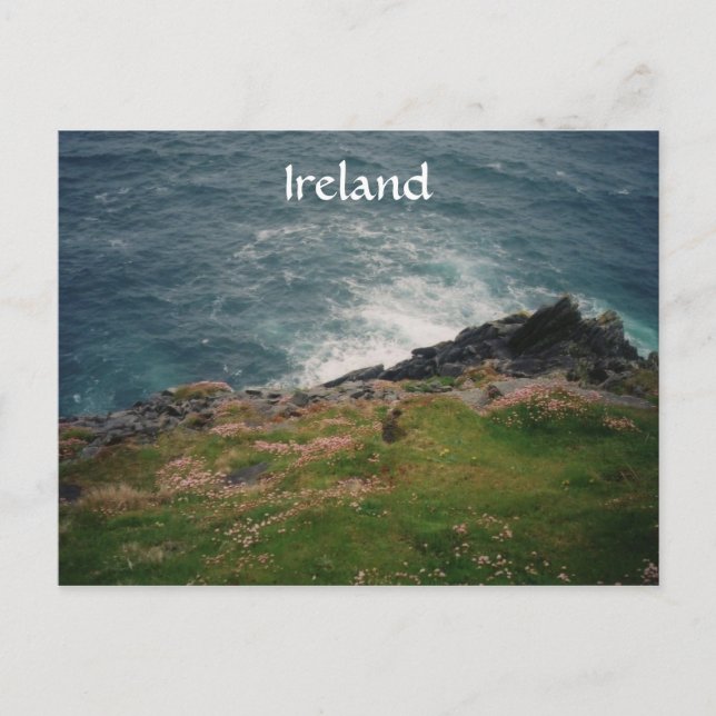 Irland Küste Postkarte (Vorderseite)
