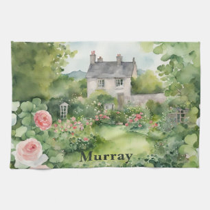 Irland Landhaus Irischer Familienname Name Benutze Geschirrtuch