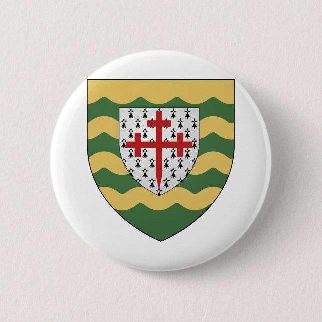 Irland Landkreis Donegal Button (Vorderseite)