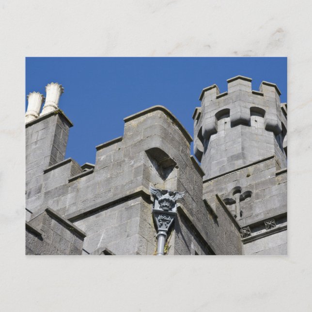 Irland, Landkreis Kilkenny, mittelalterliche Burg. Postkarte (Vorderseite)