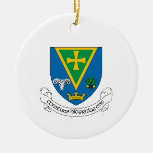 Irland Landkreis Roscommon Weihnachtsdekoration Keramik Ornament