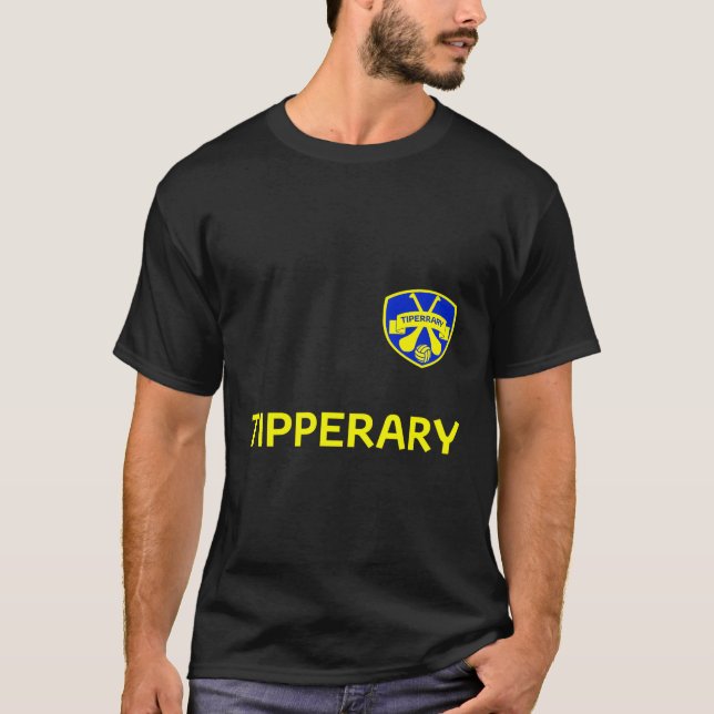 Irland Landkreis Tipperary Football and Hurling T-Shirt (Vorderseite)