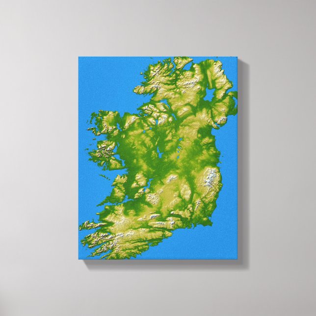 Irland Leinwanddruck (Vorderseite)