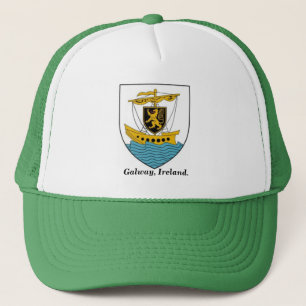 Irland LKWs für das Wappen Galway civic Truckerkappe