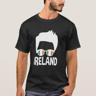 Irland Männer Irische Flagge Sonnenbrille Irischer T-Shirt