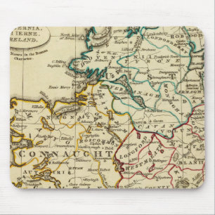 Irland mit Grenzen Mousepad