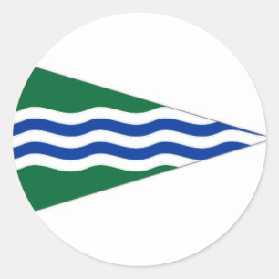 Irland Nationaler Yachtklub - Abzeichen Runder Aufkleber