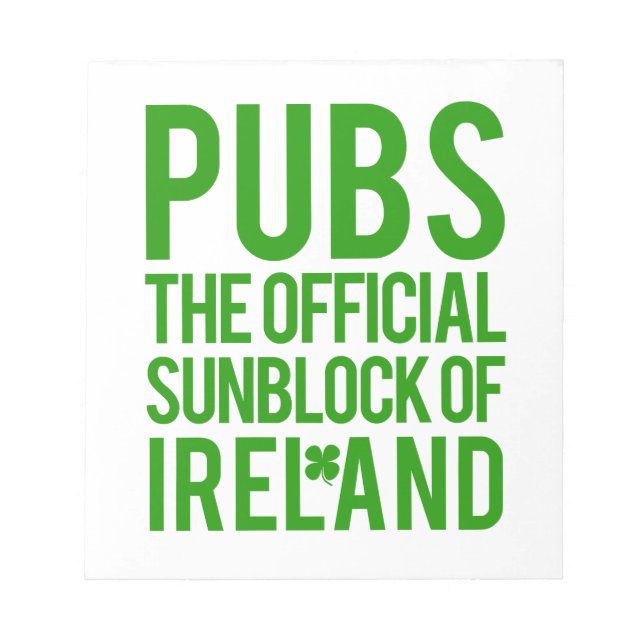 Irland Notizblock (Vorderseite)
