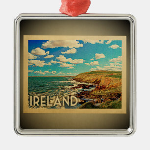 Irland Ornament Vintage Travel Aus Metall