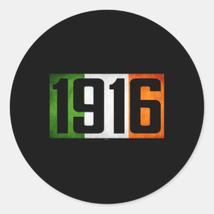 Irland Osteraufstieg 1916 Irish Rebellion Flag Te Runder Aufkleber