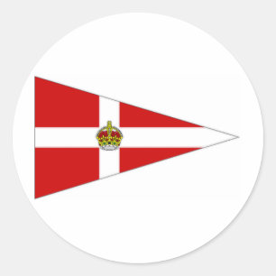 Irland Penner Runder Aufkleber