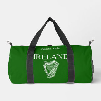 ⭐ IRLAND - Personalisierter Harf für Irland Duffle Bag
